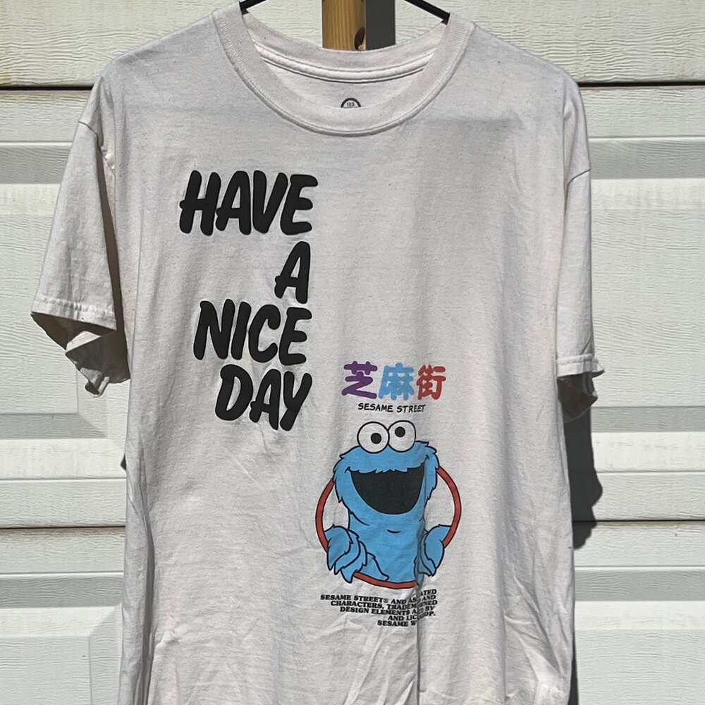 Sesame Street Cookie Monster "Have a Nice Day" T-Shirt